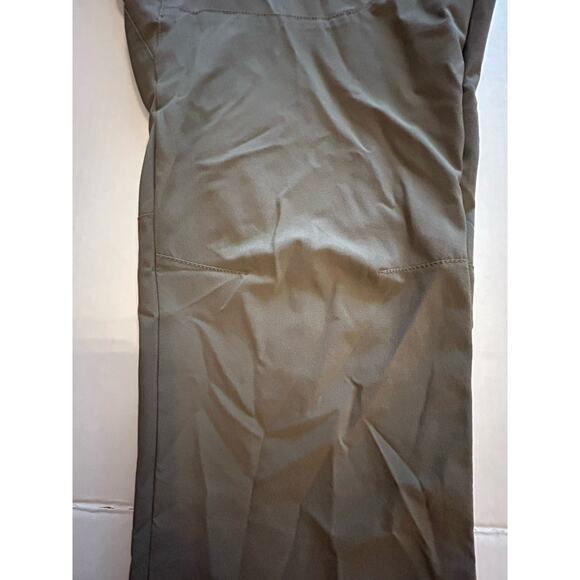 The North Face Pants Mens Size 34 Gray Hiking Stretch Drawstring Reinforced Knee - Picture 11 of 12